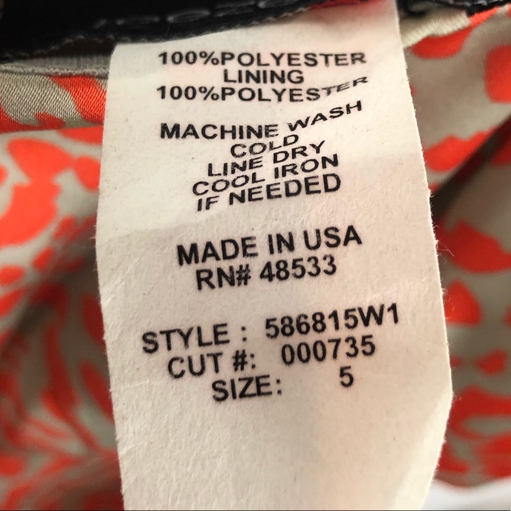 Teeze Me Mini Dress Silver Orange Sexy Juniors 5 M - Picture 11 of 11